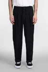 Attachment Pants In Black Polyamide Polyester In Black