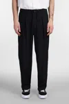 Attachment Pants In Black Polyamide Polyester In Black