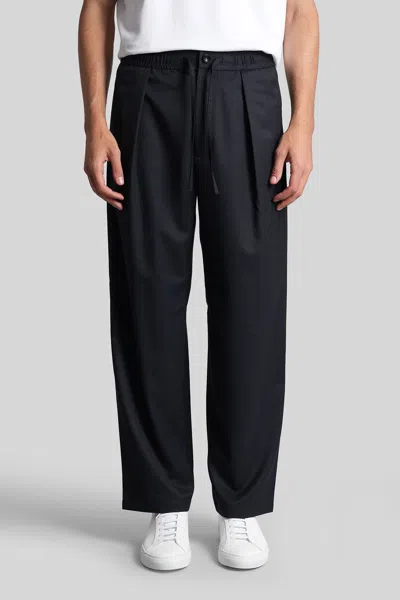 Attachment Pants In Blue Polyester