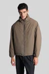 Attachment Puffer In Camel Nylon In Brown