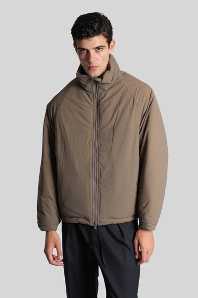 Attachment Puffer In Camel Nylon In Brown