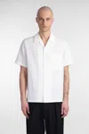 Attachment Shirt In White Polyester In White