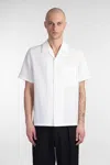 Attachment Shirt In White Polyester In White