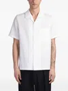 Attachment Shirt In White Polyester In White