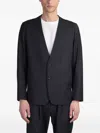 Attachment Blazer In Blue Polyester In Blue