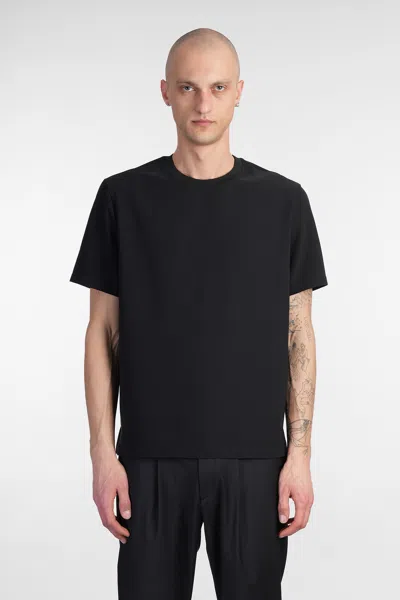 ATTACHMENT T-SHIRT IN BLACK POLYESTER