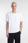Attachment T-shirt In White Polyester In White