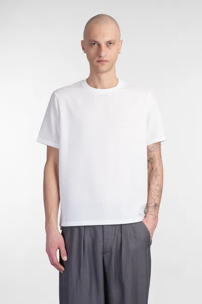 ATTACHMENT T-SHIRT IN WHITE POLYESTER