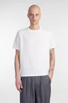 Attachment T-shirt In White Polyester In White