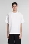 Attachment T-shirt In White Polyester In White