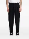 Attachment Tapered Trousers In Black