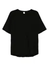 Attachment X Vein Distressed T-shirt In Schwarz