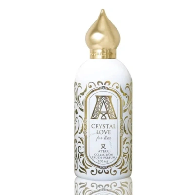 Attar Collection Ladies Crystal Love Edp Spray 3.4 oz Fragrances 6390902022205 In White