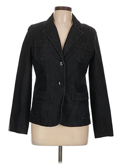 Pre-owned Attention Blazer Jacket In Black