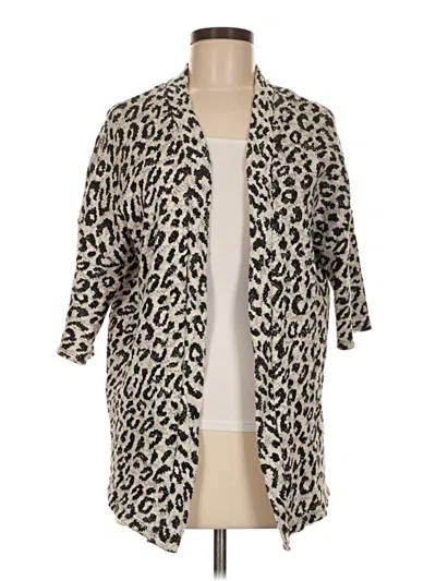 Pre-owned Attention Cardigan Sweater In Brown