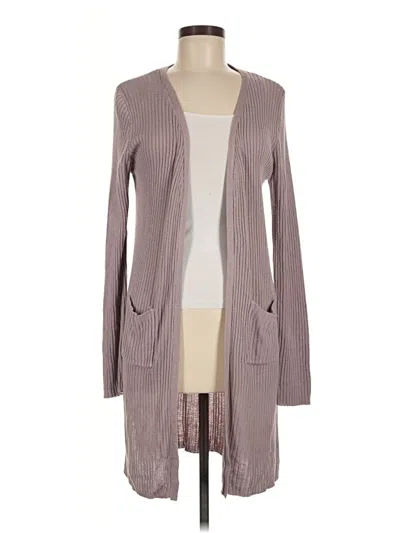 Pre-owned Attention Cardigan Sweater In Purple