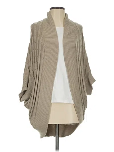 Pre-owned Attention Cardigan Sweater In Tan