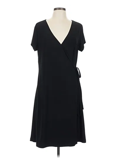 Pre-owned Attention Casual Dress In Black