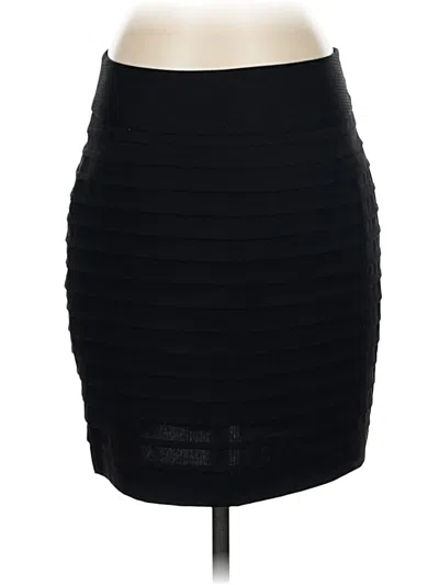 Pre-owned Attention Casual Skirt In Black