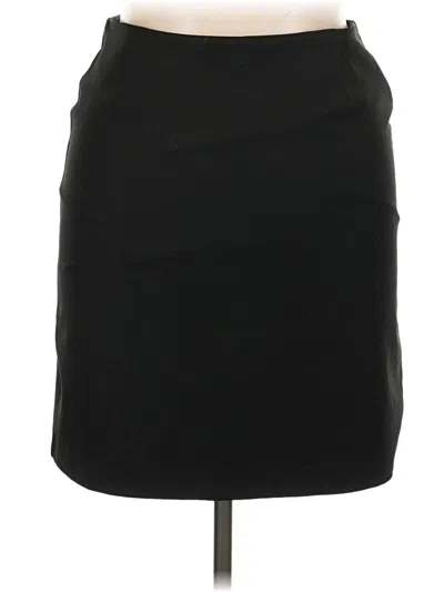 Pre-owned Attention Casual Skirt In Black