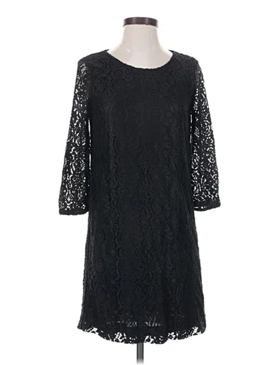 Pre-owned Attention Cocktail Dress In Black
