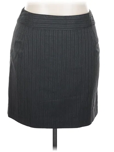 Pre-owned Attention Formal Skirt In Gray