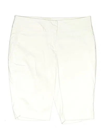 Pre-owned Attention Khaki Shorts In White