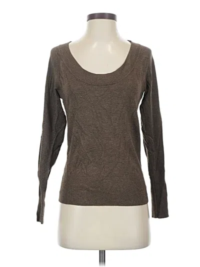 Pre-owned Attention Pullover Sweater In Brown