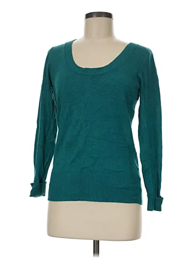 Pre-owned Attention Pullover Sweater In Teal