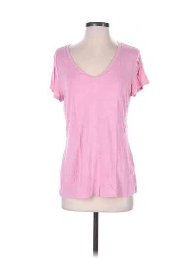 Pre-owned Attention Short Sleeve T-shirt In Pink