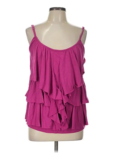 Pre-owned Attention Sleeveless Blouse In Pink