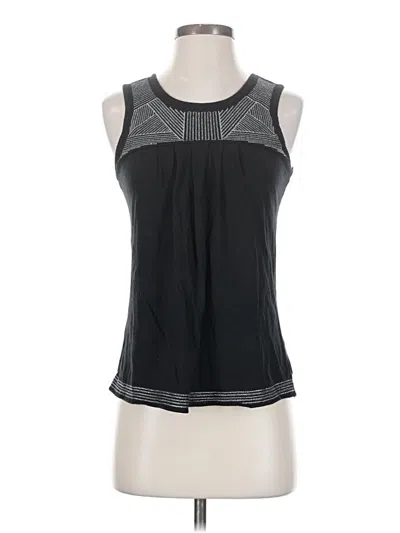 Pre-owned Attention Sleeveless T-shirt In Black