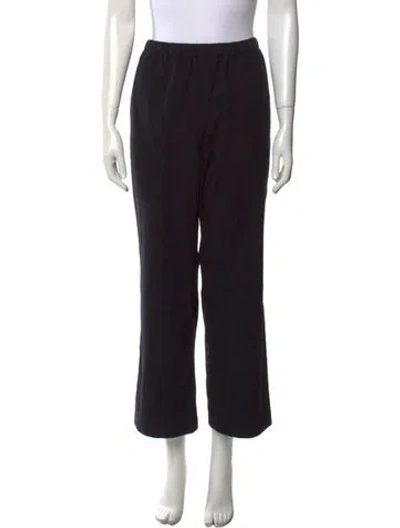 Pre-owned Attersee Cashmere Wide Leg Pants In Blue