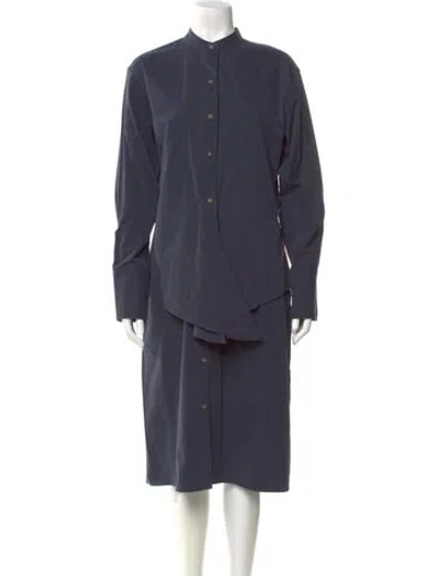 Pre-owned Attersee Midi Length Dress W/ Tags In Blue