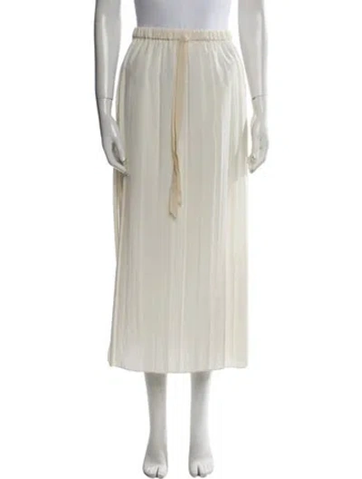 Pre-owned Attersee Midi Length Skirt In Neutral