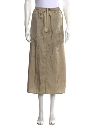 Pre-owned Attersee Midi Length Skirt In Neutrals