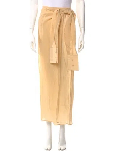Pre-owned Attersee Midi Length Skirt W/ Tags In Neutral