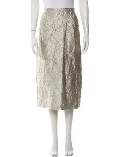 Pre-owned Attersee Midi Length Skirt W/ Tags In Neutral