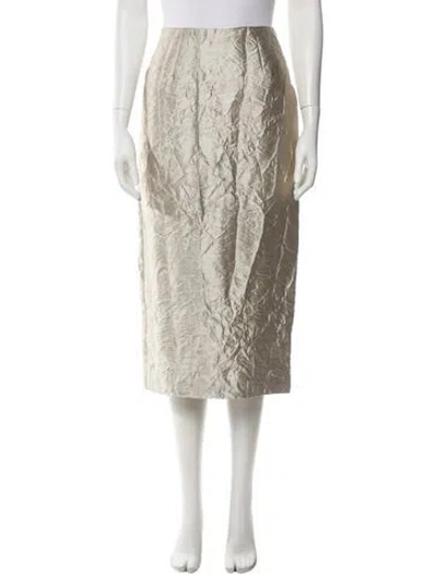 Pre-owned Attersee Midi Length Skirt W/ Tags In Neutral