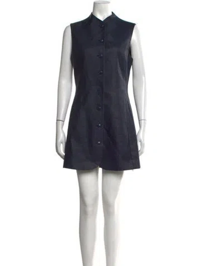 Pre-owned Attersee Mini Dress In Black