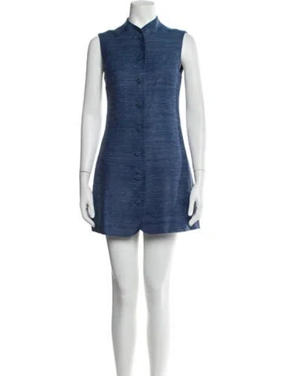 Pre-owned Attersee Mini Dress In Blue