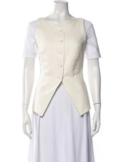 Pre-owned Attersee Nylon Vest In Neutrals
