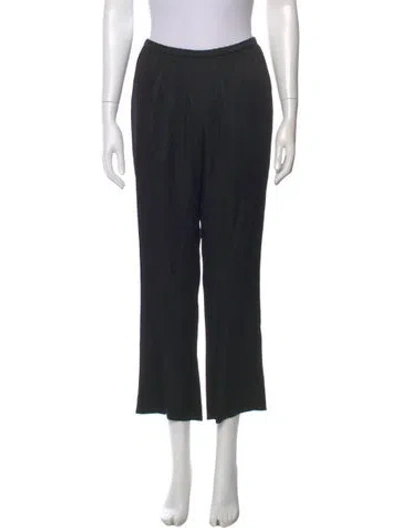 Pre-owned Attersee Straight Leg Pants In Black