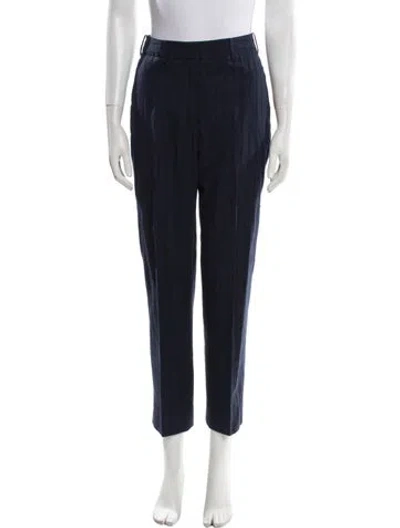 Pre-owned Attersee Straight Leg Pants In Blue