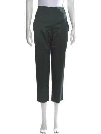 Pre-owned Attersee Straight Leg Pants In Green