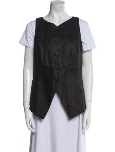 Pre-owned Attersee Vest In Black