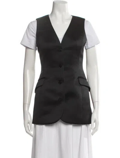 Pre-owned Attersee Vest In Black