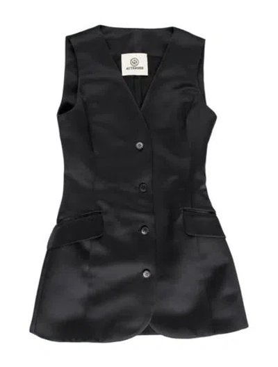 Pre-owned Attersee Vest In Black