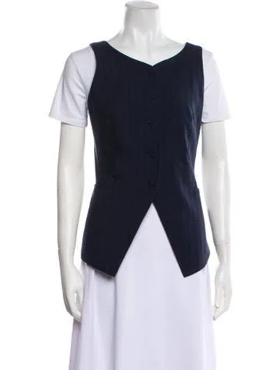 Pre-owned Attersee Vest In Blue