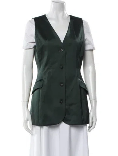 Pre-owned Attersee Vest In Green